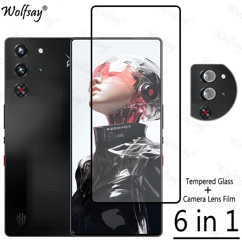 Redmagic Tablet Accessories - Vidro Temperado para ZTE Nubia RedMagic