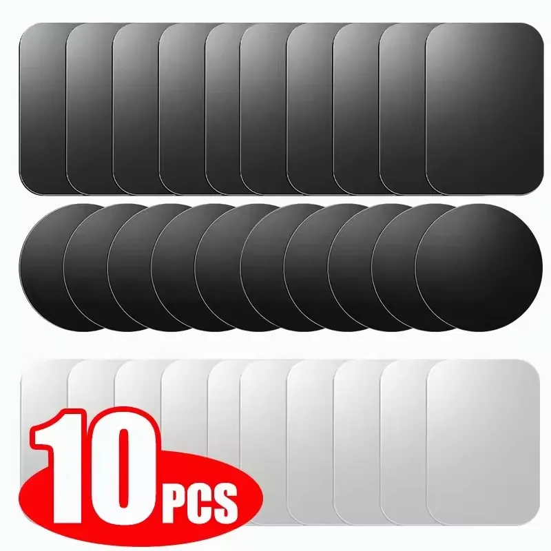 Tablet Holder Accessories - 5/10 peças Placa Metálica Magnética Adesiva
