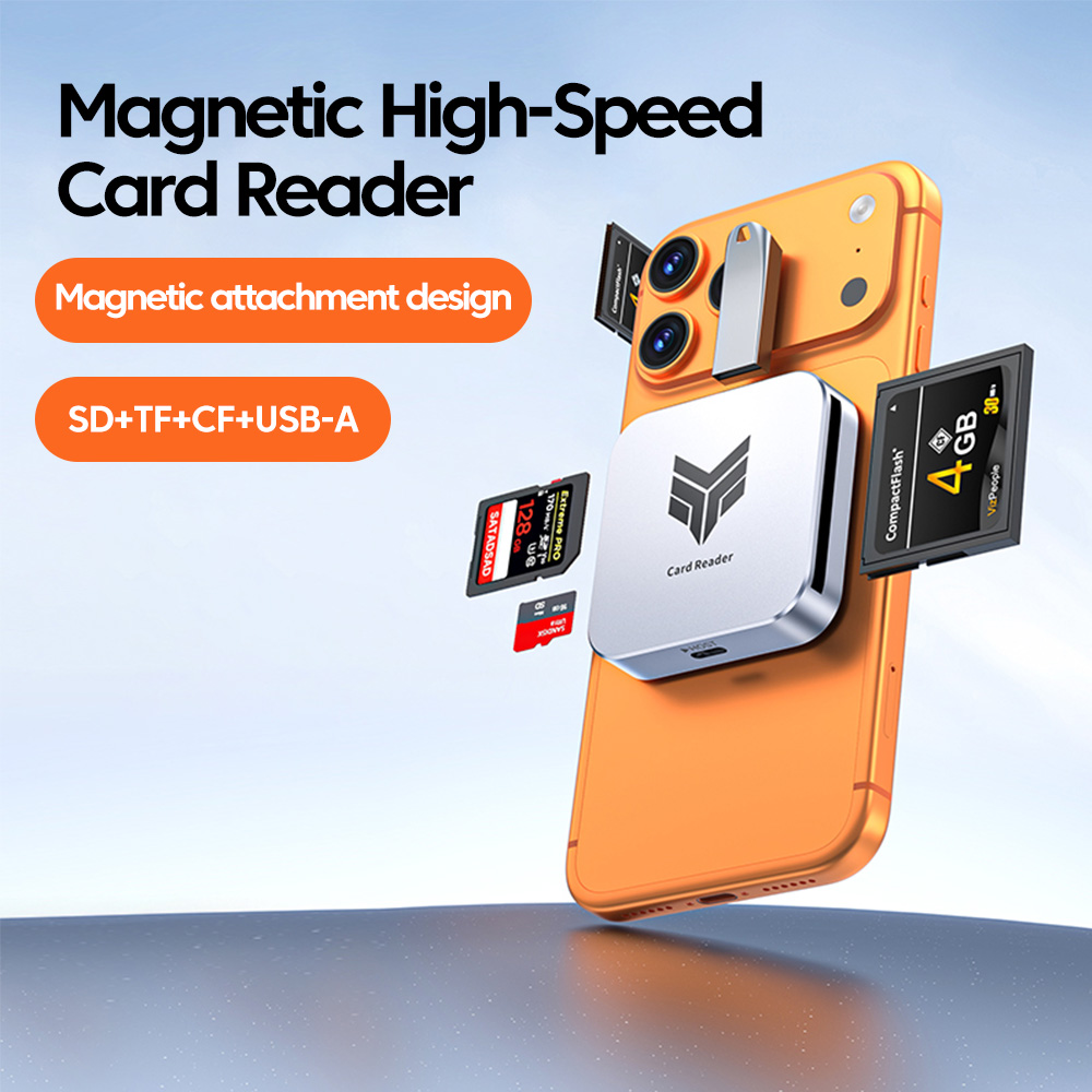 Tablet Accessories For Reading - Leitor de cartões magnético 4 em