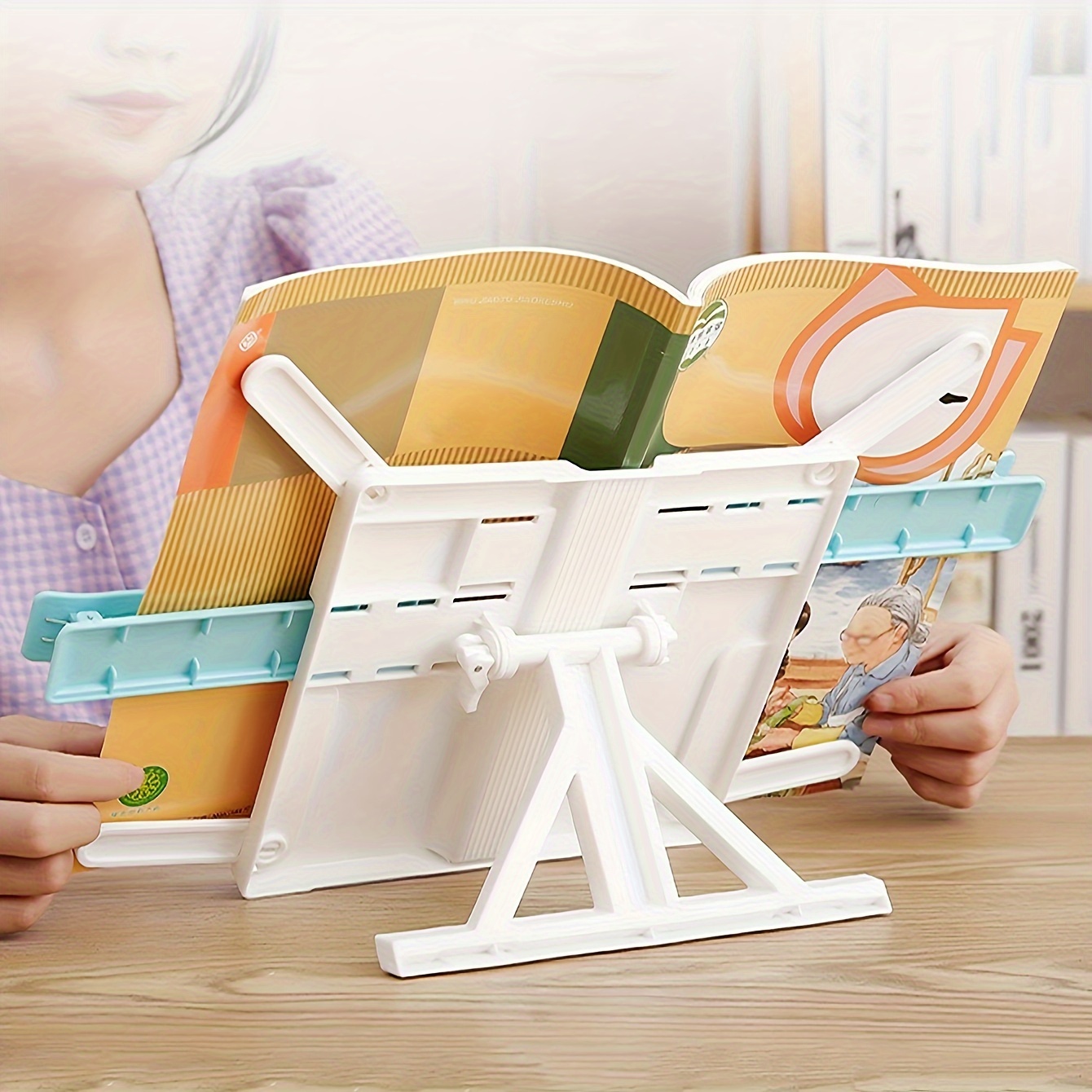 Tablet Accessories For Reading - 1pc ajustável portátil leitura livro titular