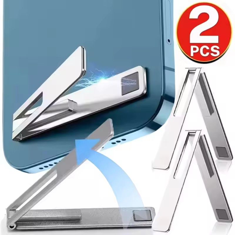 Tablet Stand Accessories - Suporte Magnético Invisível Ultrafino para Celular,