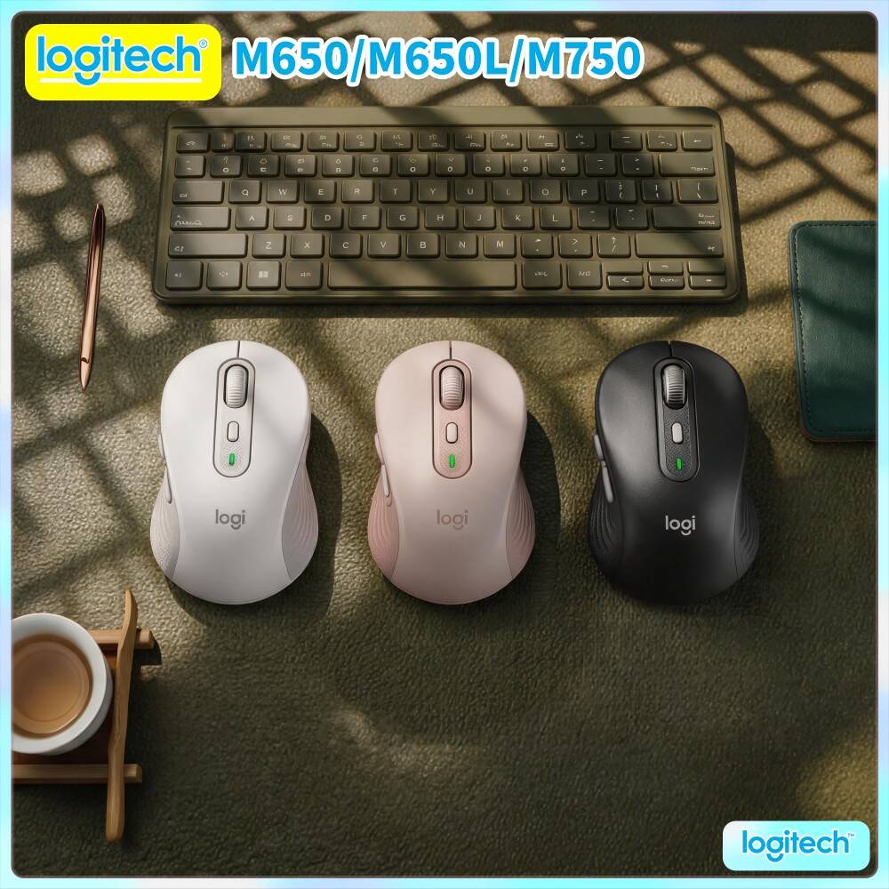Logitech Tablet Accessories - Mouse Bluetooth M750 Silencioso com Clique