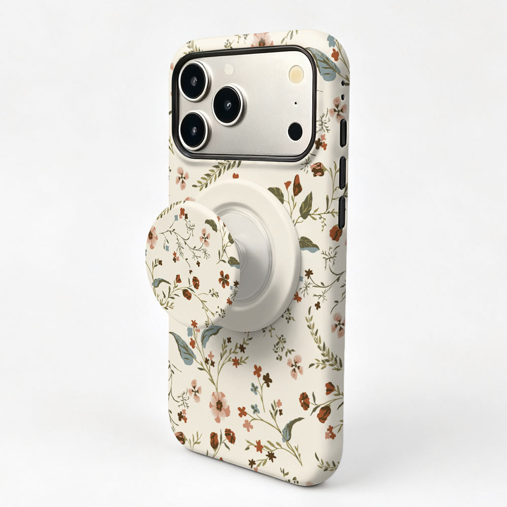 Huawei Pura 70 - Capa Magnética com Flor Fofa para