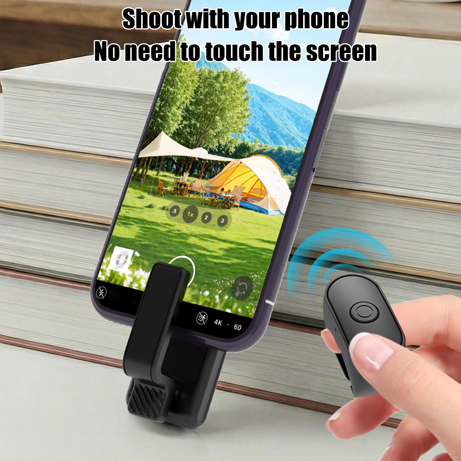 Controle Clicker para Acessóri - Tablet Accessories For Reading avaliação e preço