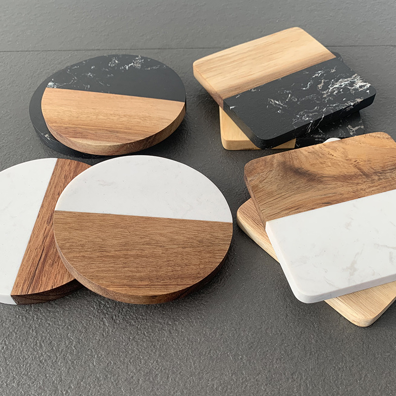 Coaster de mármore costura de  - Tablet Accessories Kit avaliação e preço