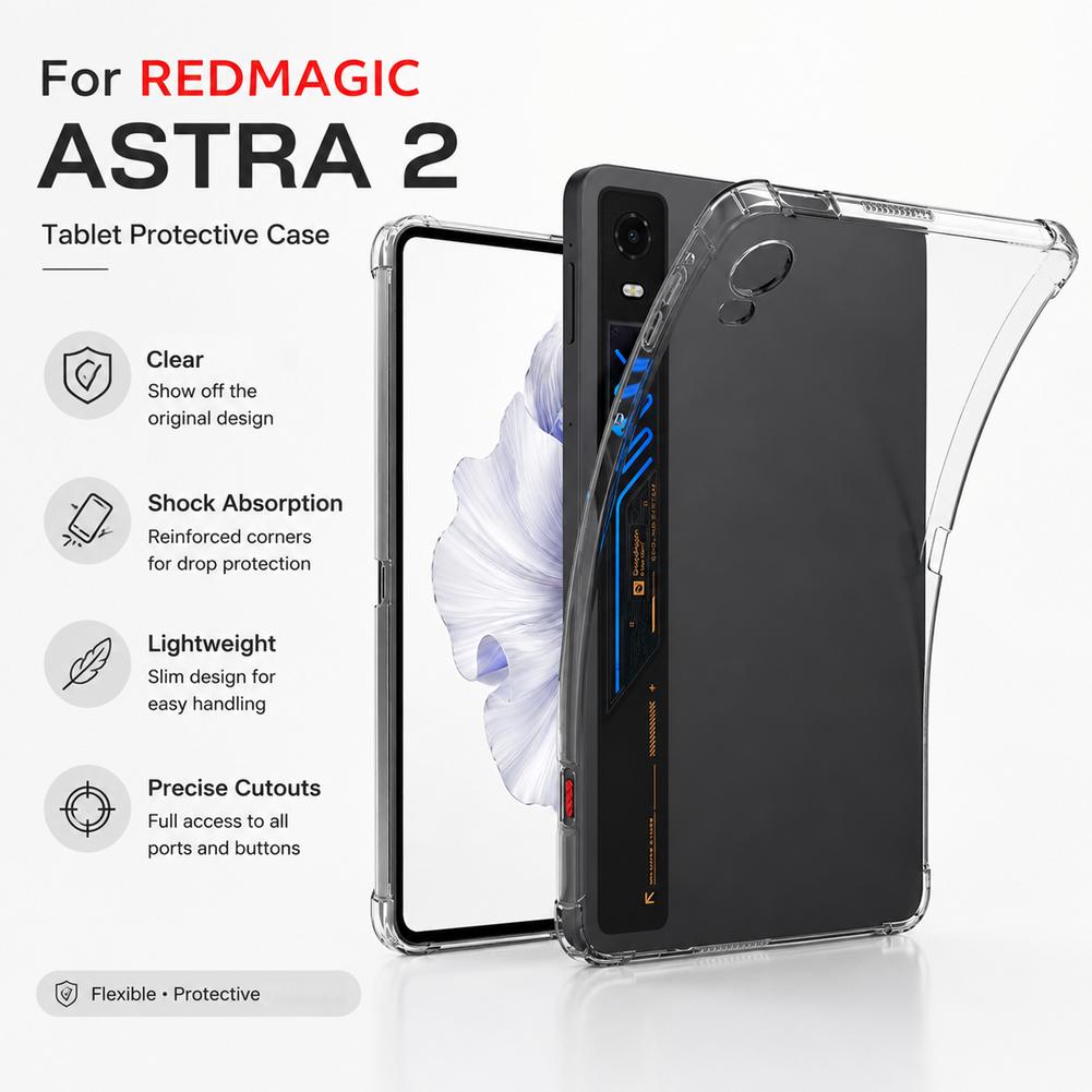 Capa Transparente de TPU para  - Redmagic Tablet Accessories avaliação e preço